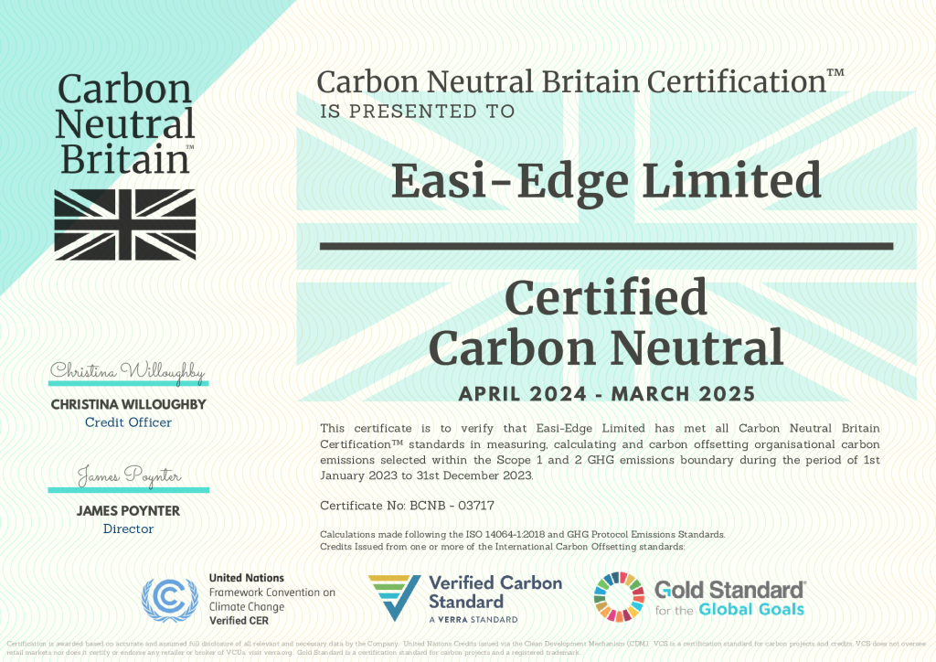 Carbon Neutral Certification