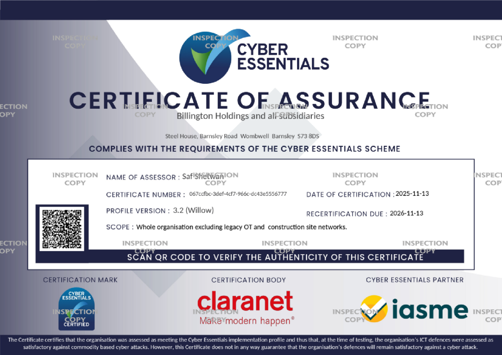 Cyber Essentials Plus Certified