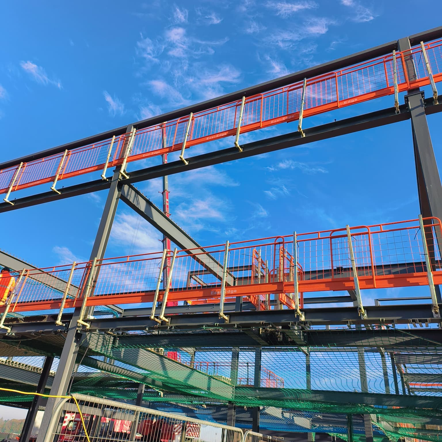 Greenwell Academy - edge protection barriers