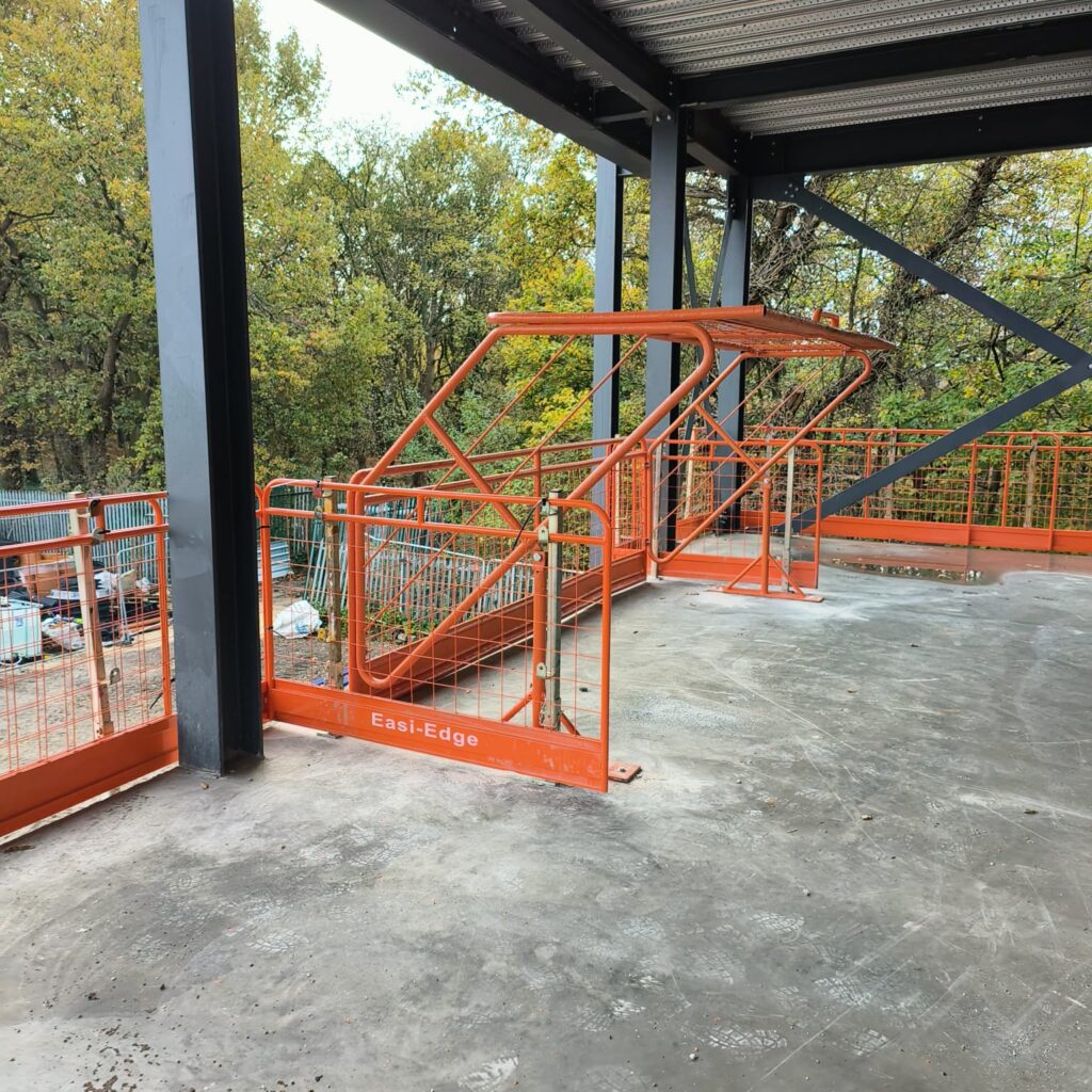 Rossington Medical Centre - Easi Edge - Edge protection Barriers
