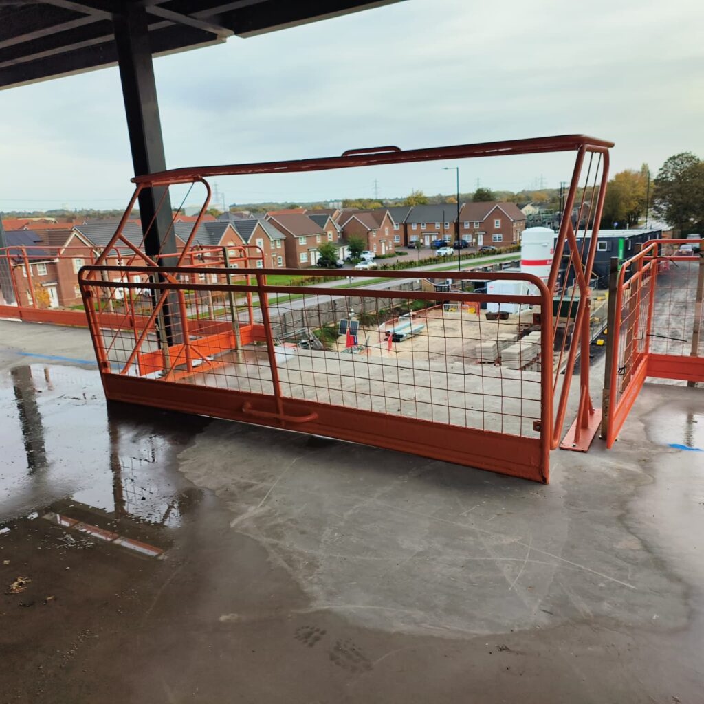 Edge protection and loading bay from Easi Edge at Rossington Medical Centre