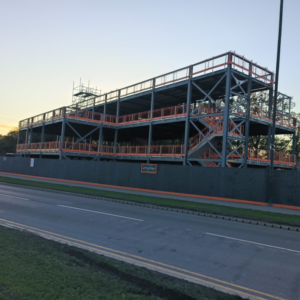 Rossington Medical Centre - Easi Edge - Edge protection Barriers